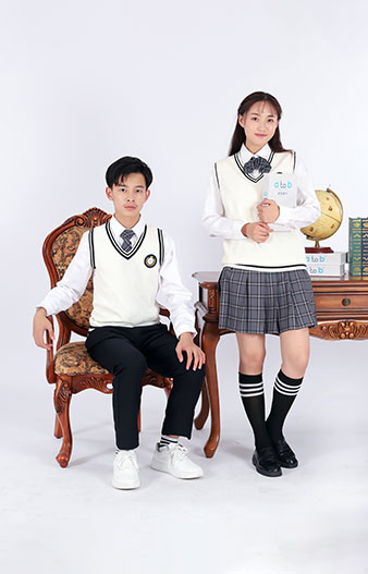 經典禮儀系列背心-休閑長褲-格子裙
